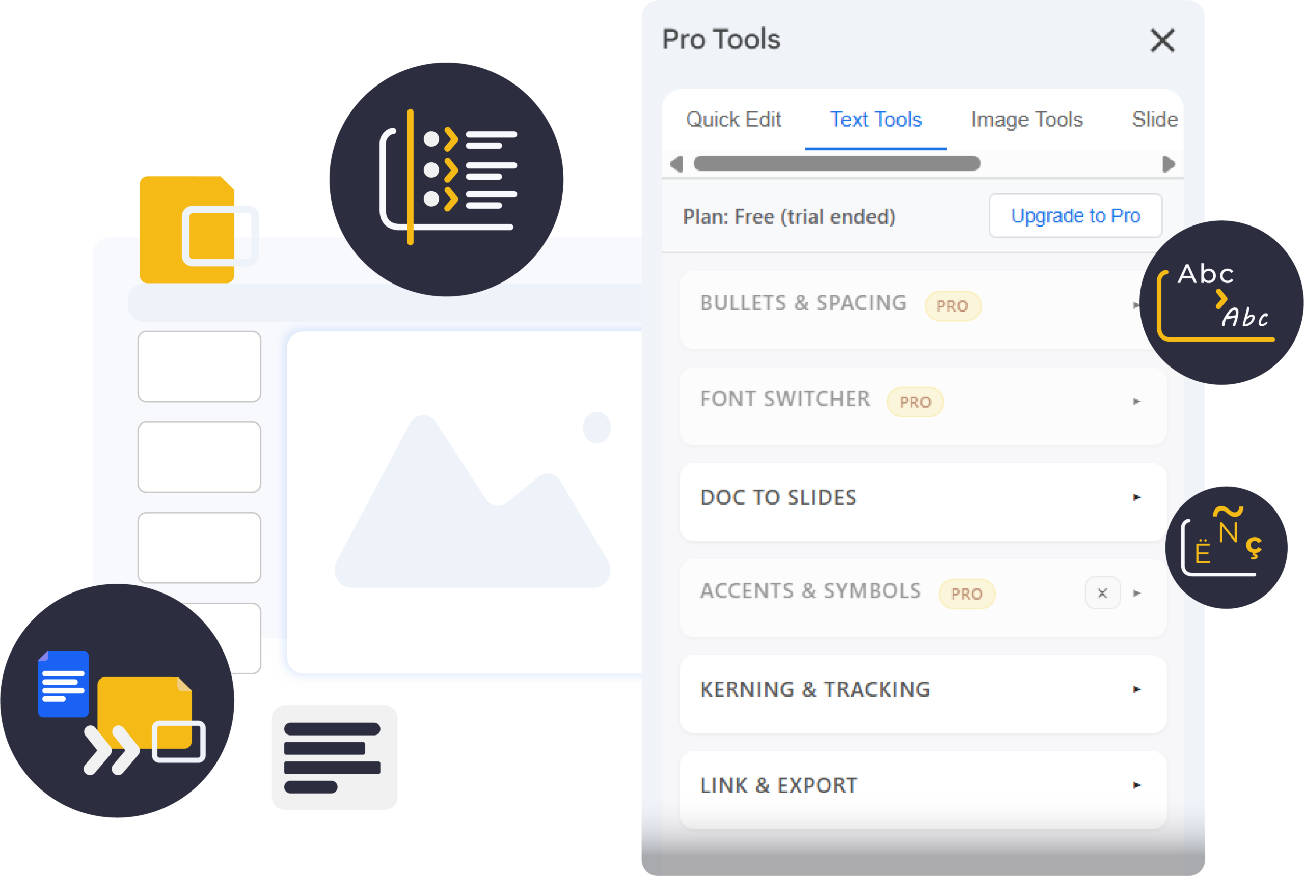 Image Pro Tools for Google Slides